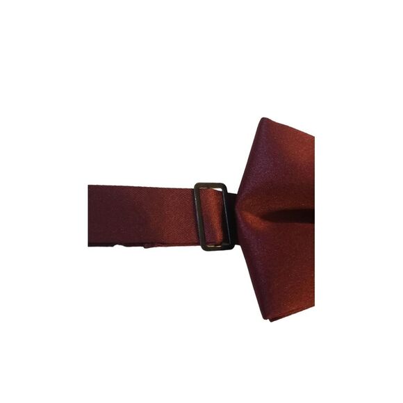 Mens Bowtie PreTied Adjustable Necktie Solid Color Formal Wedding Party Tuxedo - Picture 4 of 7